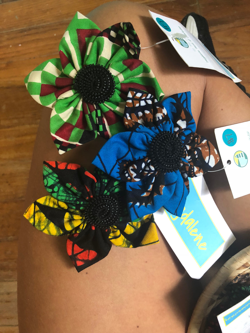 African Flower Clip