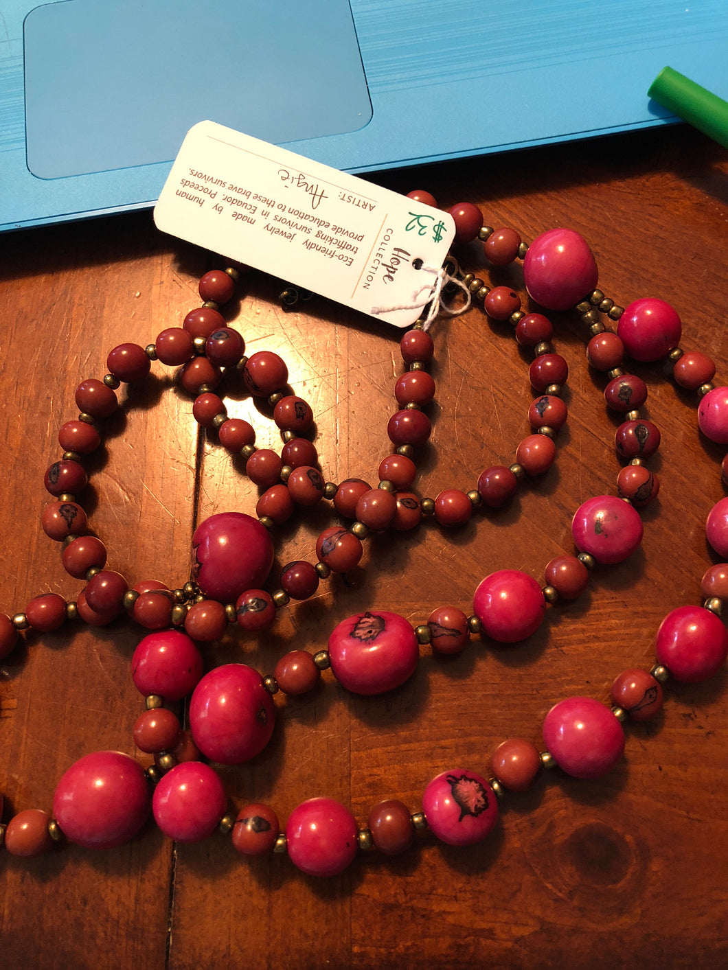 Pink tagua
