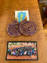 African Woven Earrings